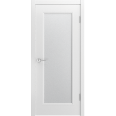 Ульяновская дверь Уно-1 белая эмаль ДО