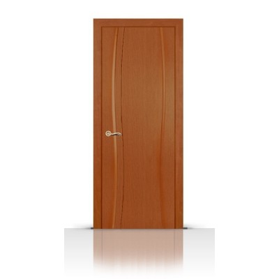 Межкомнатная Дверь СитиДорс модель Жемчуг-1 цвет Анегри темный