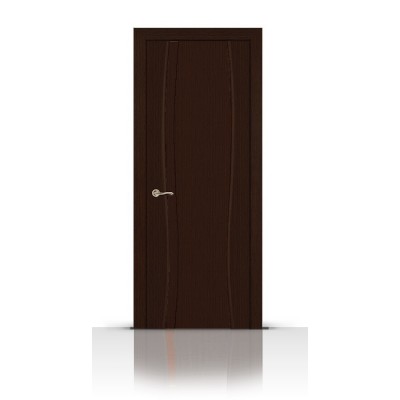 Межкомнатная Дверь СитиДорс модель Жемчуг-1 цвет Венге
