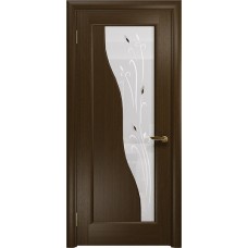 Дверь DioDoor Торино венге белое пескоструйное Рами
