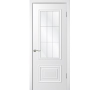 Межкомнатная дверь Гранд-1 белая эмаль ДО