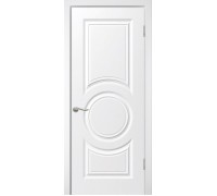 Межкомнатная дверь Круг белая эмаль ДГ