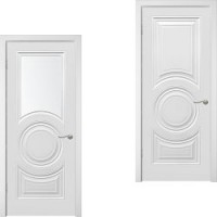 Крашенные двери Симпл-4 эмаль