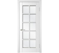Межкомнатная дверь Скай-1 белая эмаль ДО