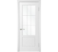 Межкомнатная дверь Скай-2 белая эмаль ДО