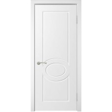 Межкомнатная дверь Скай-4 белая эмаль ДГ